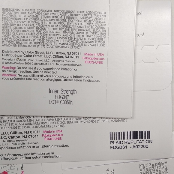 Color Street Nail Strips Collection 8 In Total - Picture 12 of 13